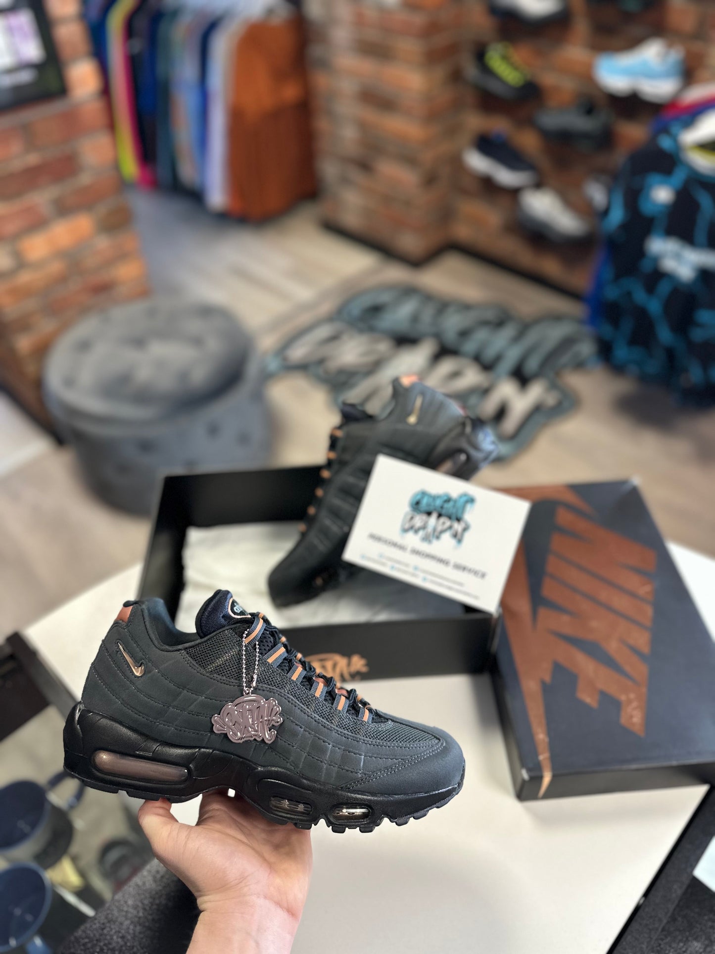 Nike Air Max 95’s X Syna World | Anthracite, Rose Gold 2024