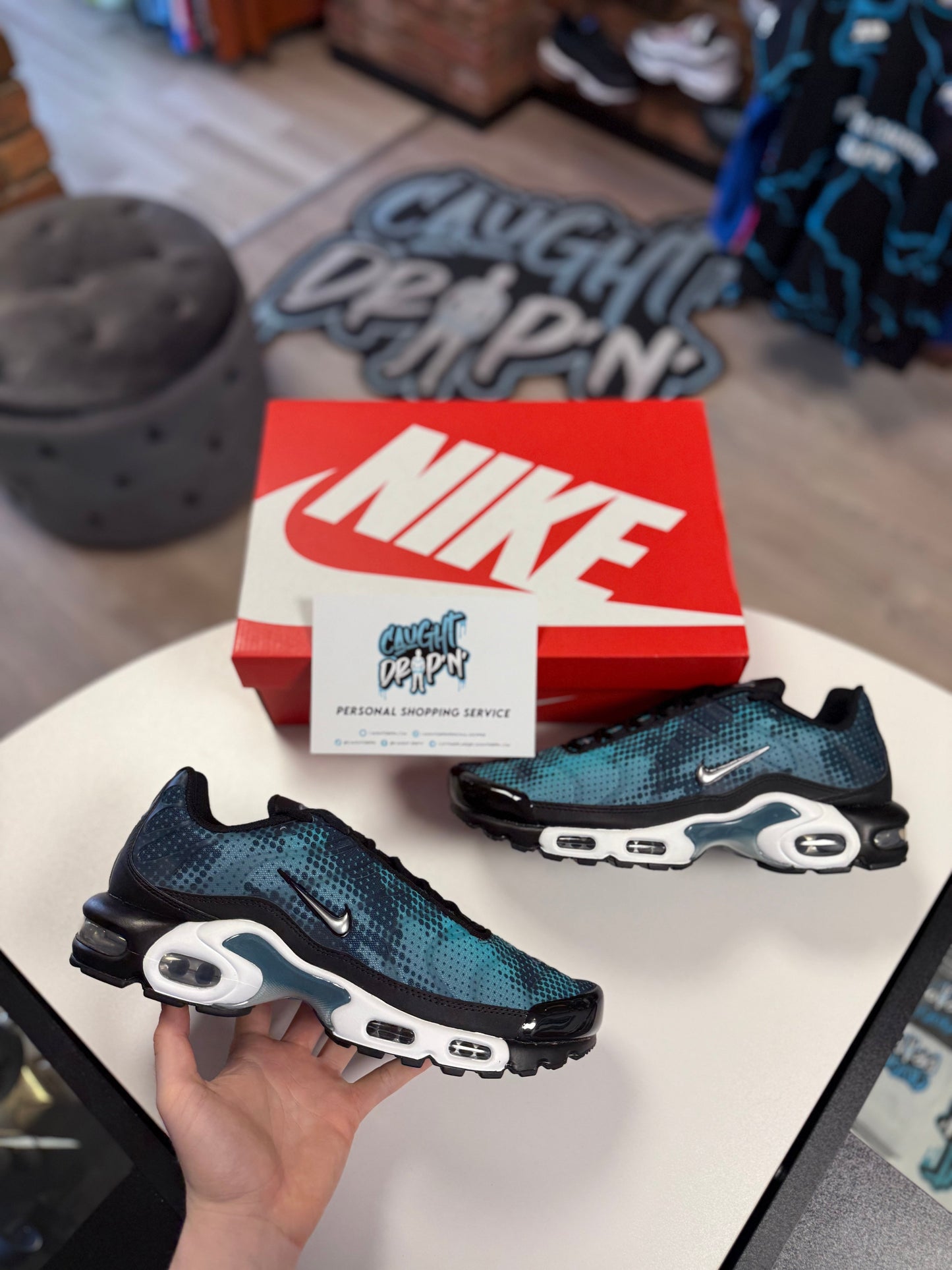 Nike Air Max Plus TN Black | Dusty Cactus Design 2025