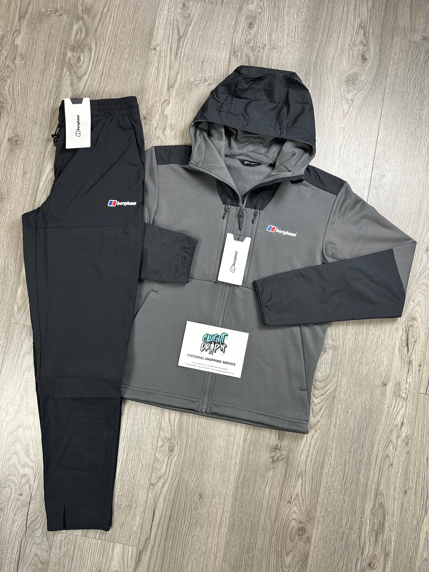 Berghaus Reacon Tracksuit Charcoal Grey | Black