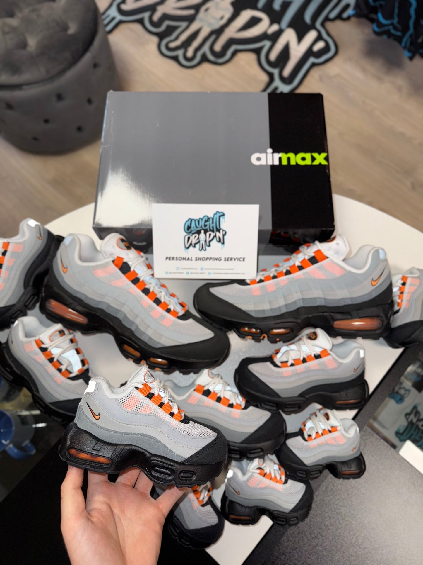 Nike Air Max 95’s OG Mandarin 2025 Big Bubble