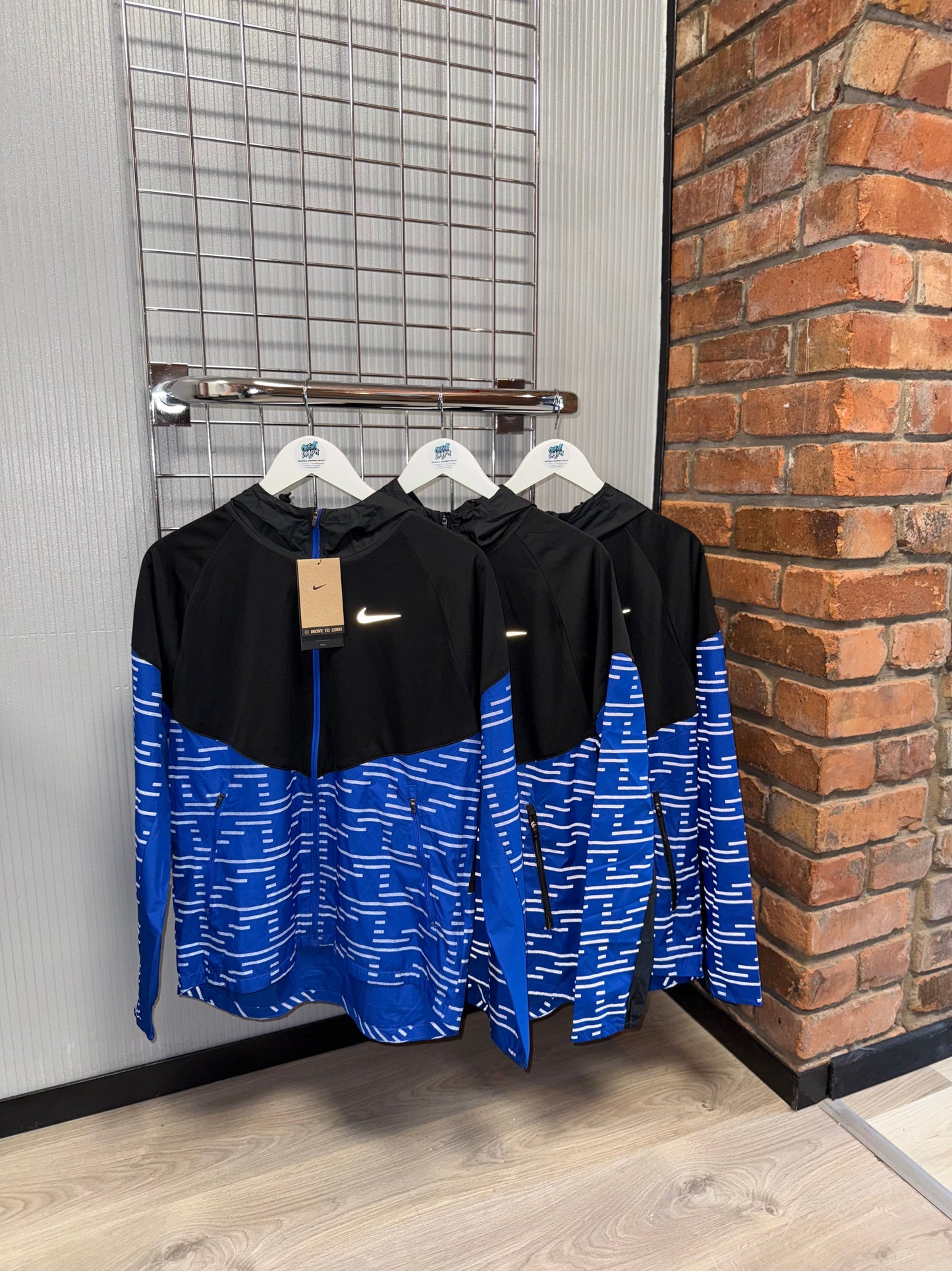 Nike Reflective Windrunner Jacket Royal Blue | Black