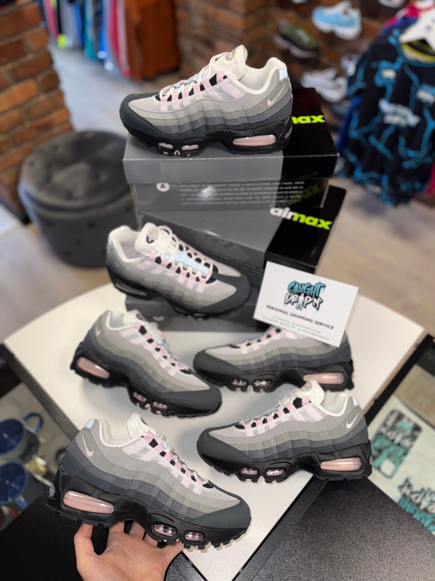 Nike Air Max 95’s OG Pink Foam 2025 Big Bubble