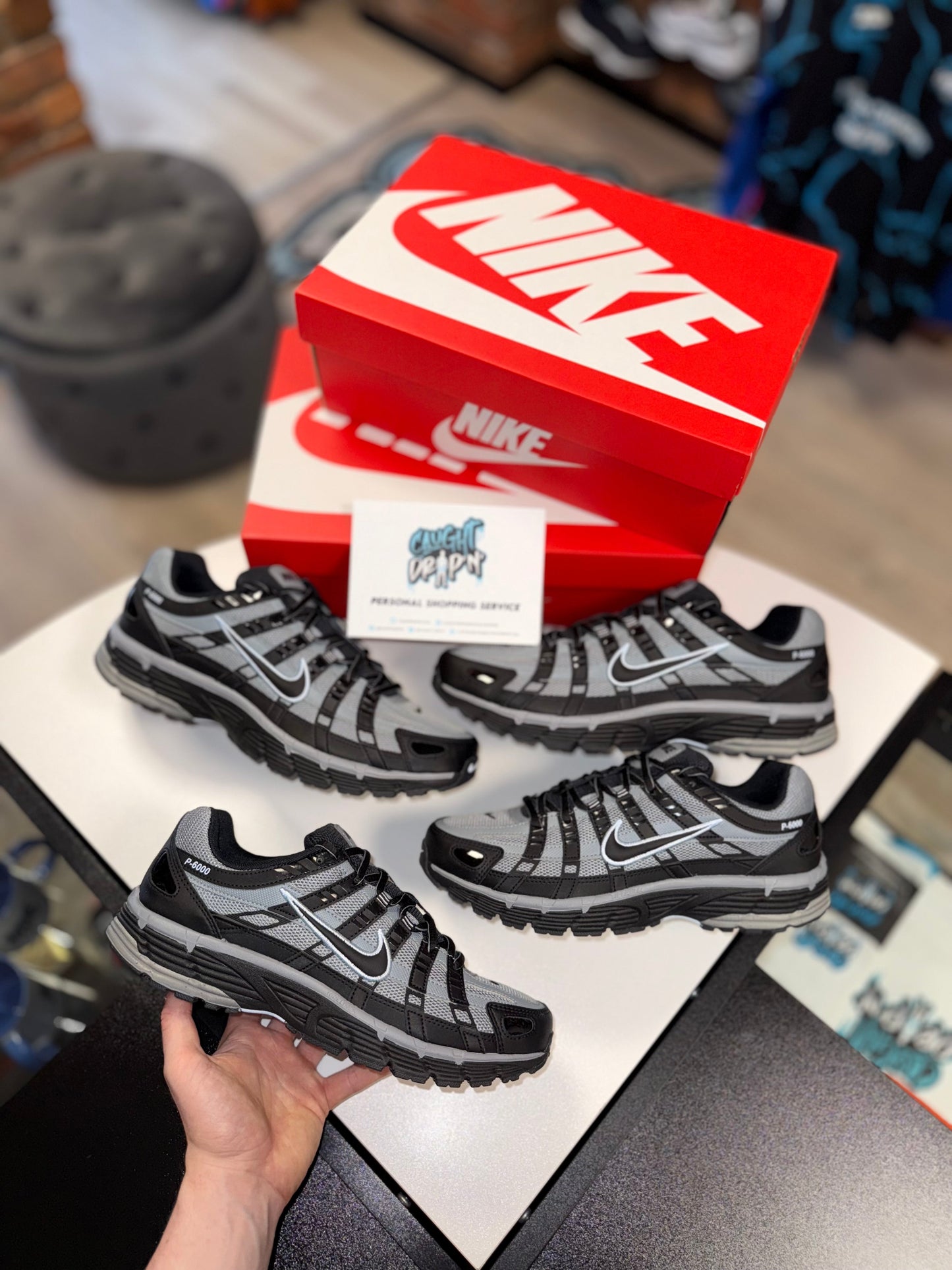 Nike P-6000 Black, Cool Grey, Celestine Blue 2025