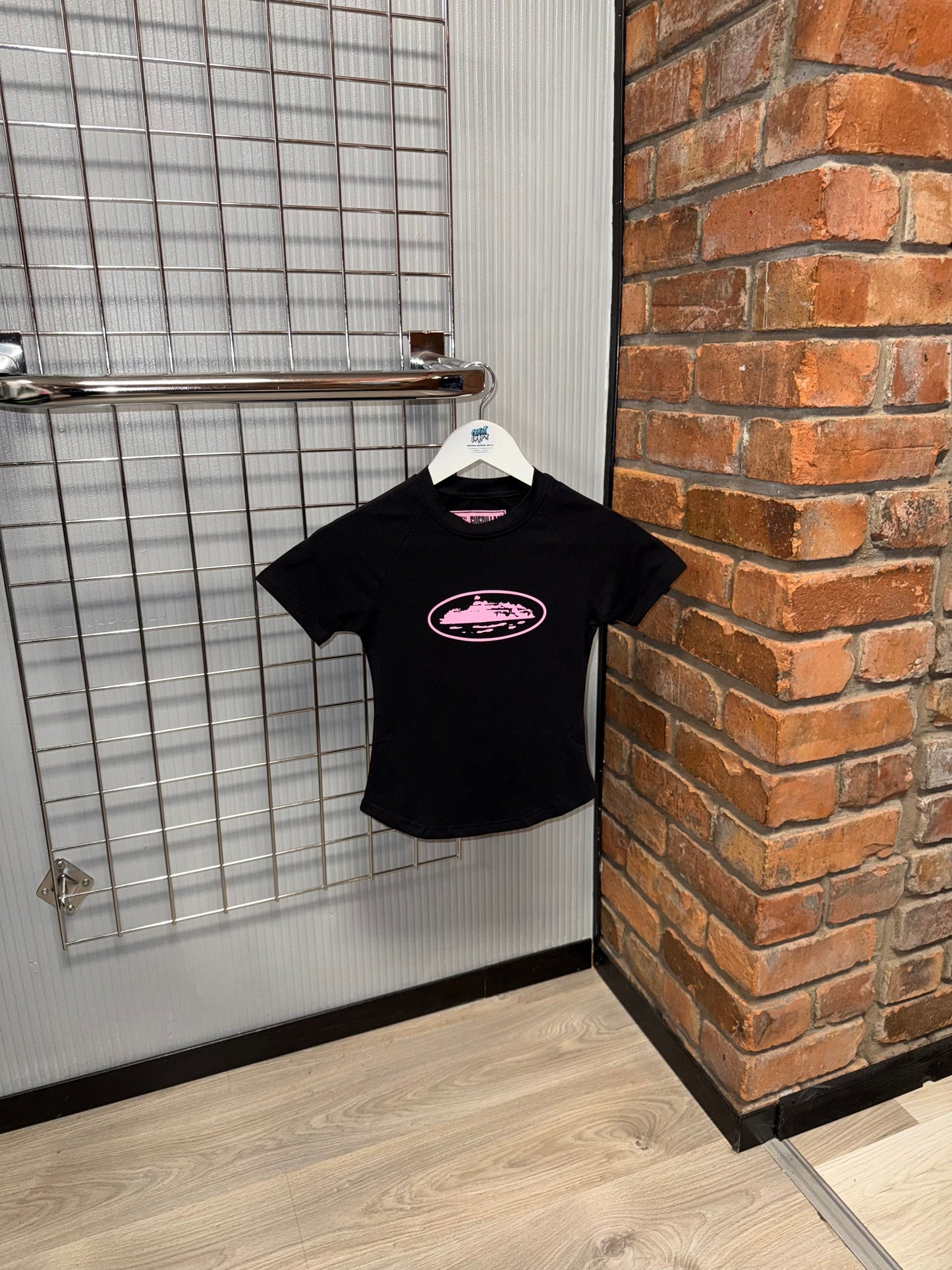 Women’s Corteiz Small Top Black, Pink