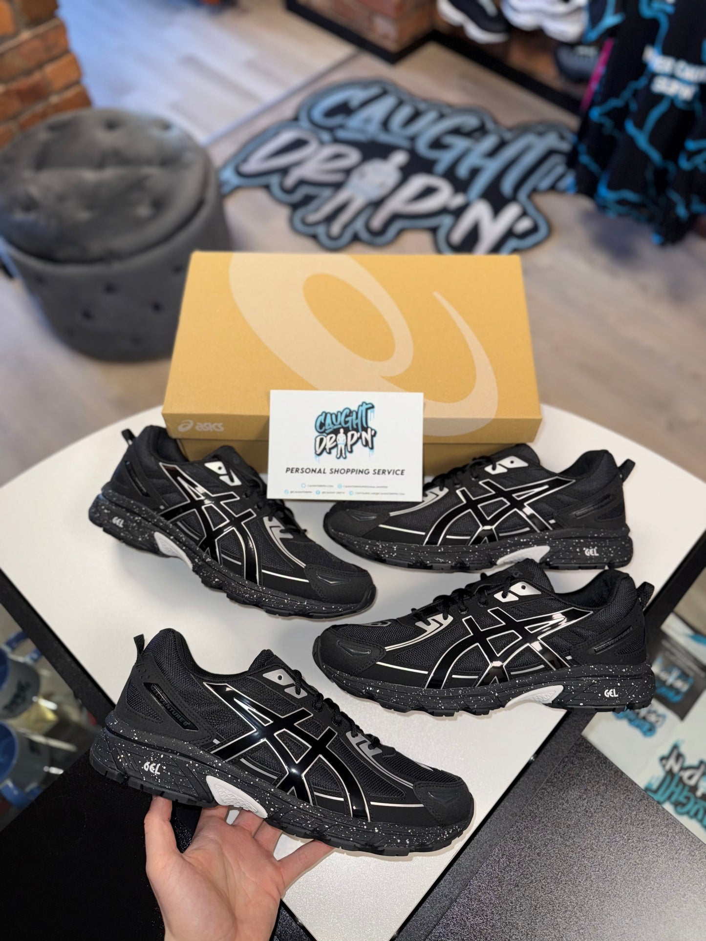 ASICS Gel Venture 6 Black | Silver