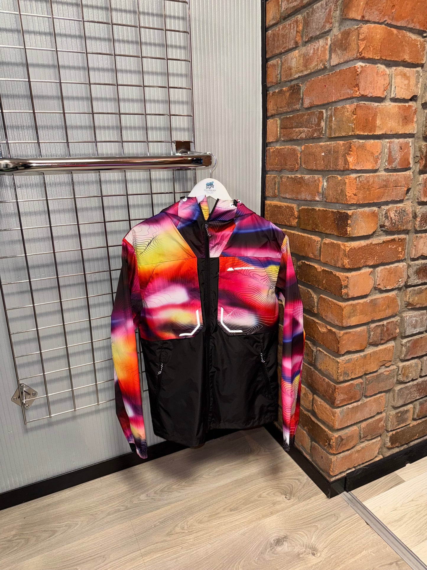 Monterrain Chase Windrunner Jacket Multi Colour | Black