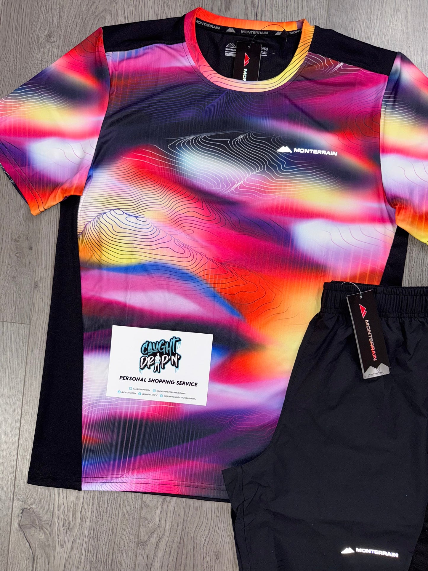 Monterrain 3.0 Running Set Multi Colour | Black
