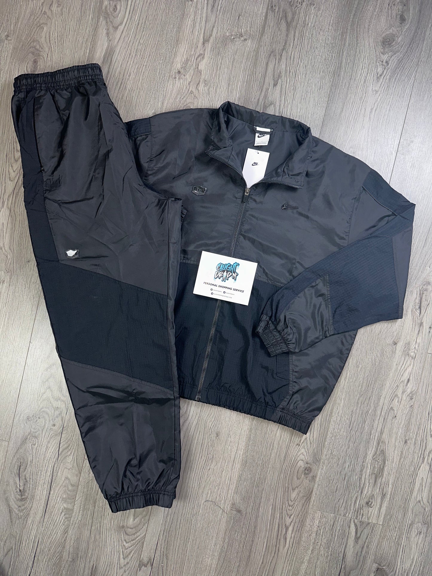 Nike TN 25th Anniversary Tracksuit Black (Oversized Fit. Recommend Sizing Down)