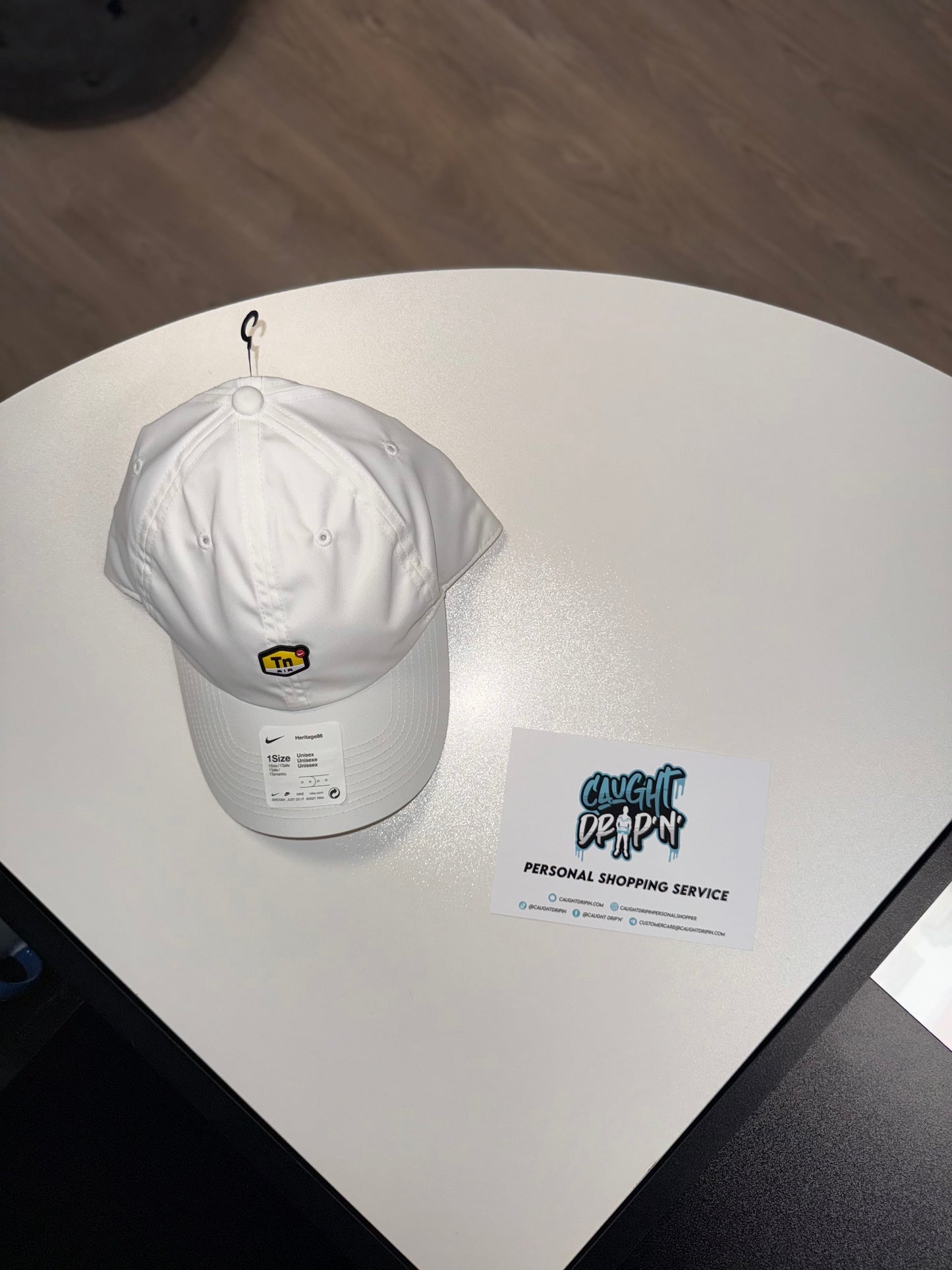 Nike Air Max Plus TN Cap White