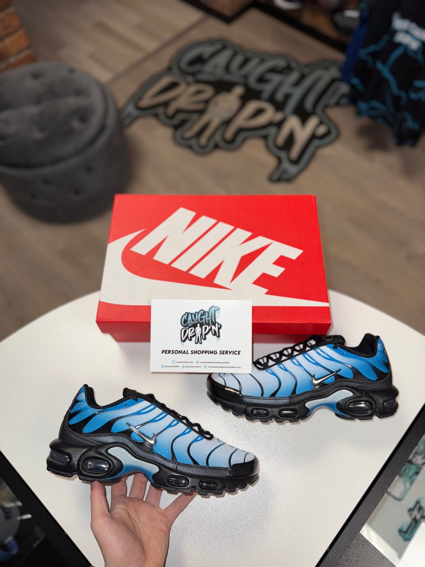 Nike Air Max Plus TN Black | Neptune Blue 2023