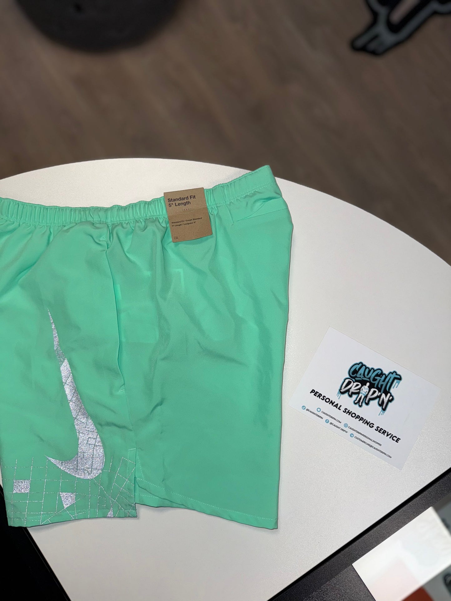 Nike Old Season Mint Challenger 5” Shorts Only