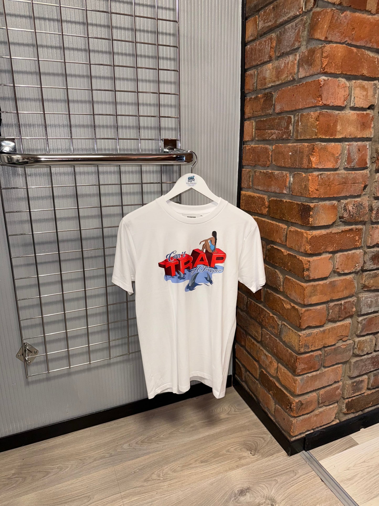 Trapstar “Cant Trap A Trapper” Tee White