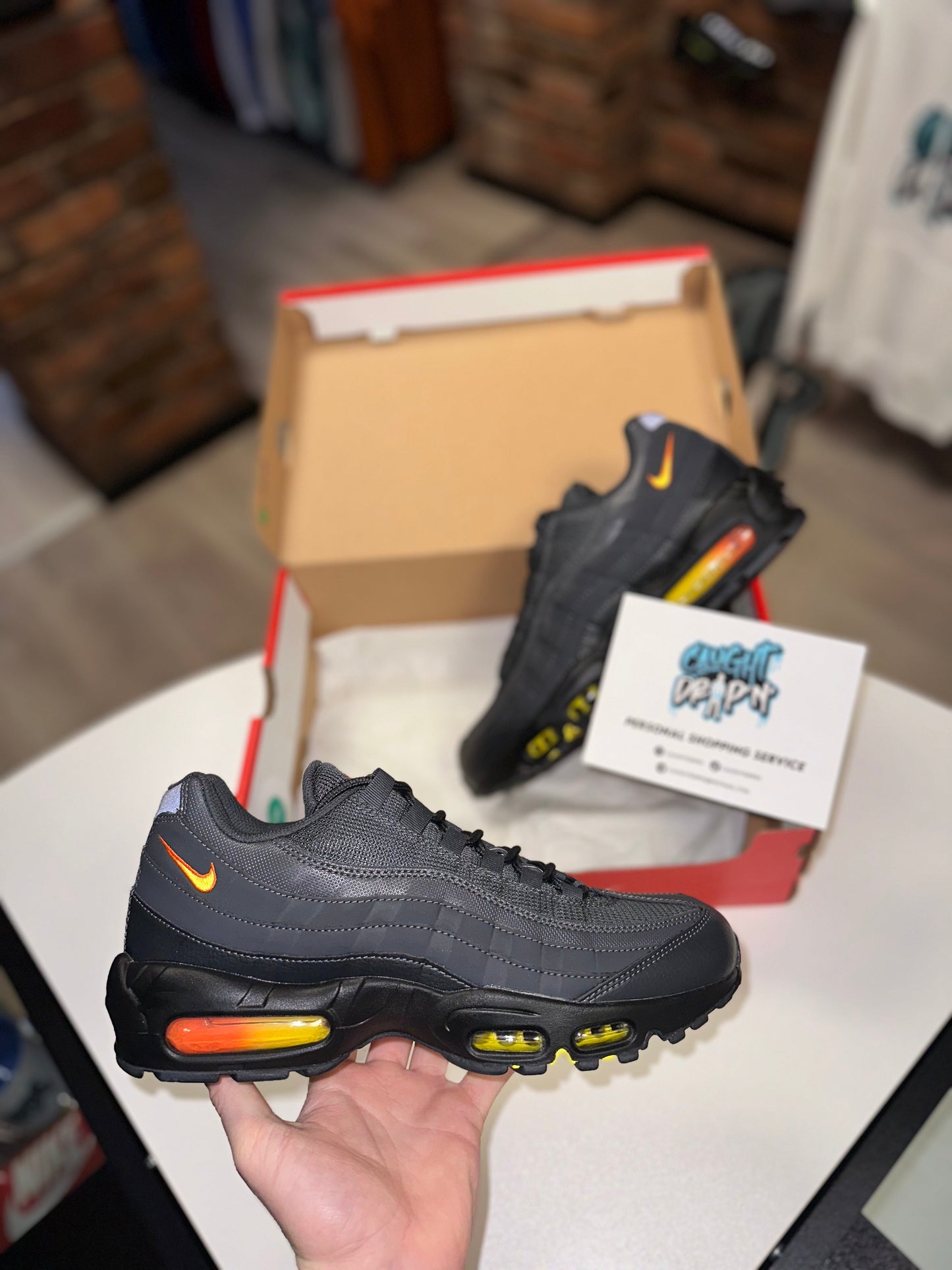 Nike Air Max 95’s Anthracite | Safety Orange 2023