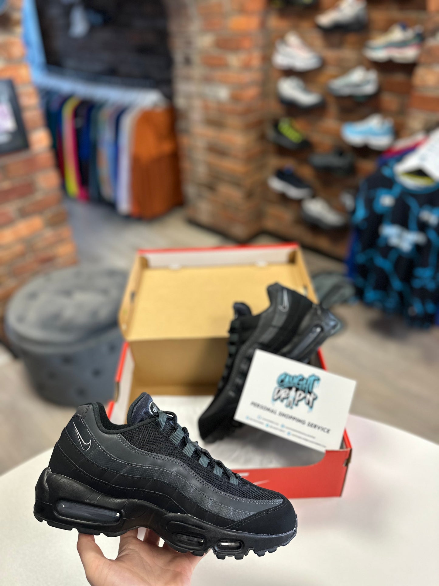 Nike Air Max 95’s Black | Smoke Grey 2024