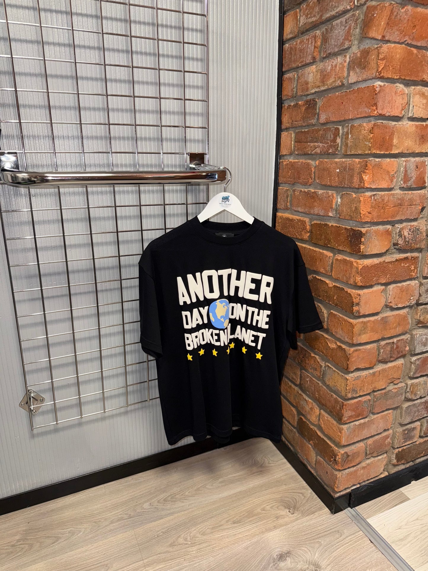 Broken Planet “Another Day On The Broken Planet” Black Tee