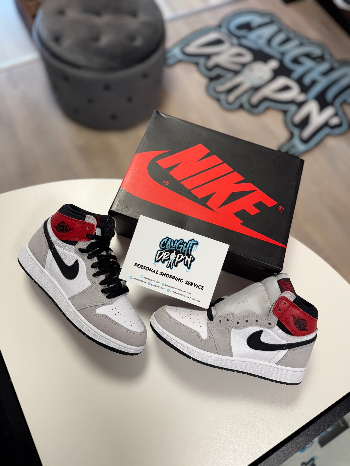 Jordan 1 OG High Smoke Grey GS