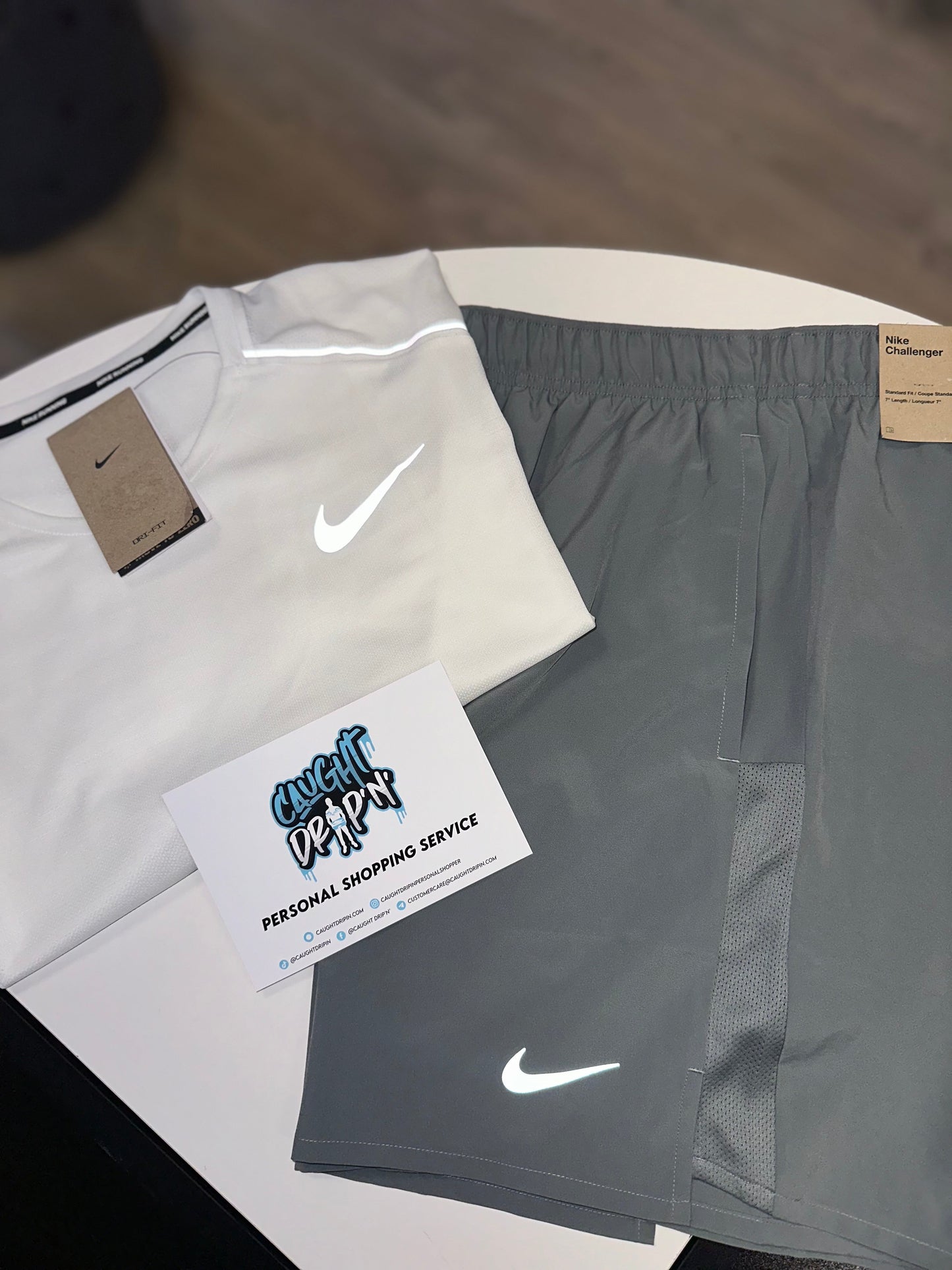Nike OG White Miler | Grey Set