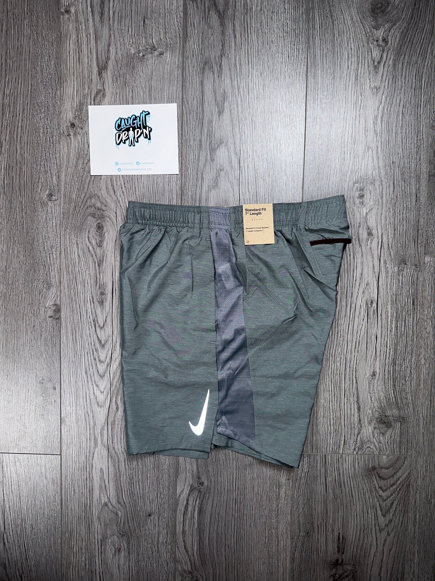 Nike Challenger 7” Dark Grey Shorts Only