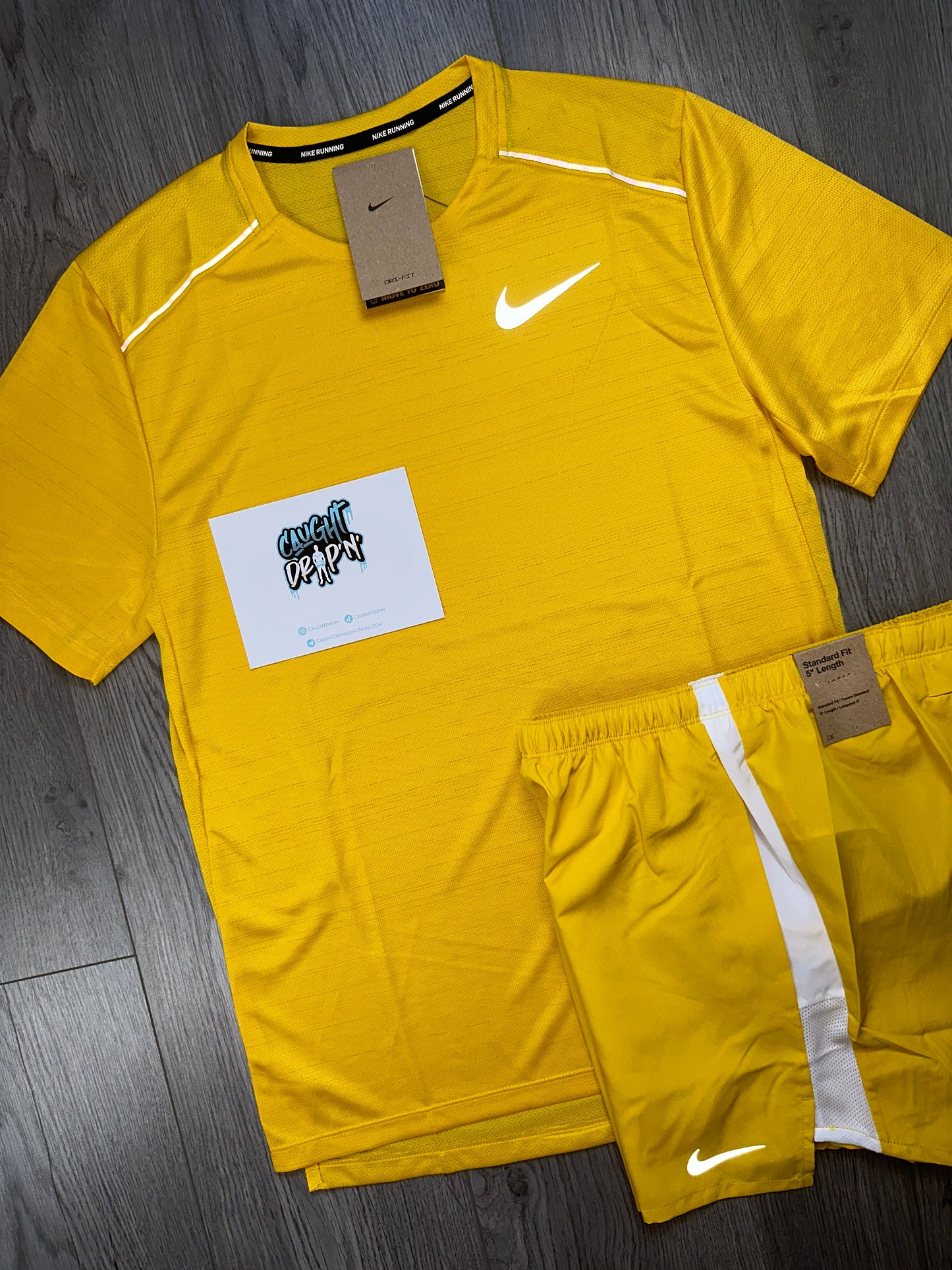 OG Nike Sulphur Yellow Miler Set