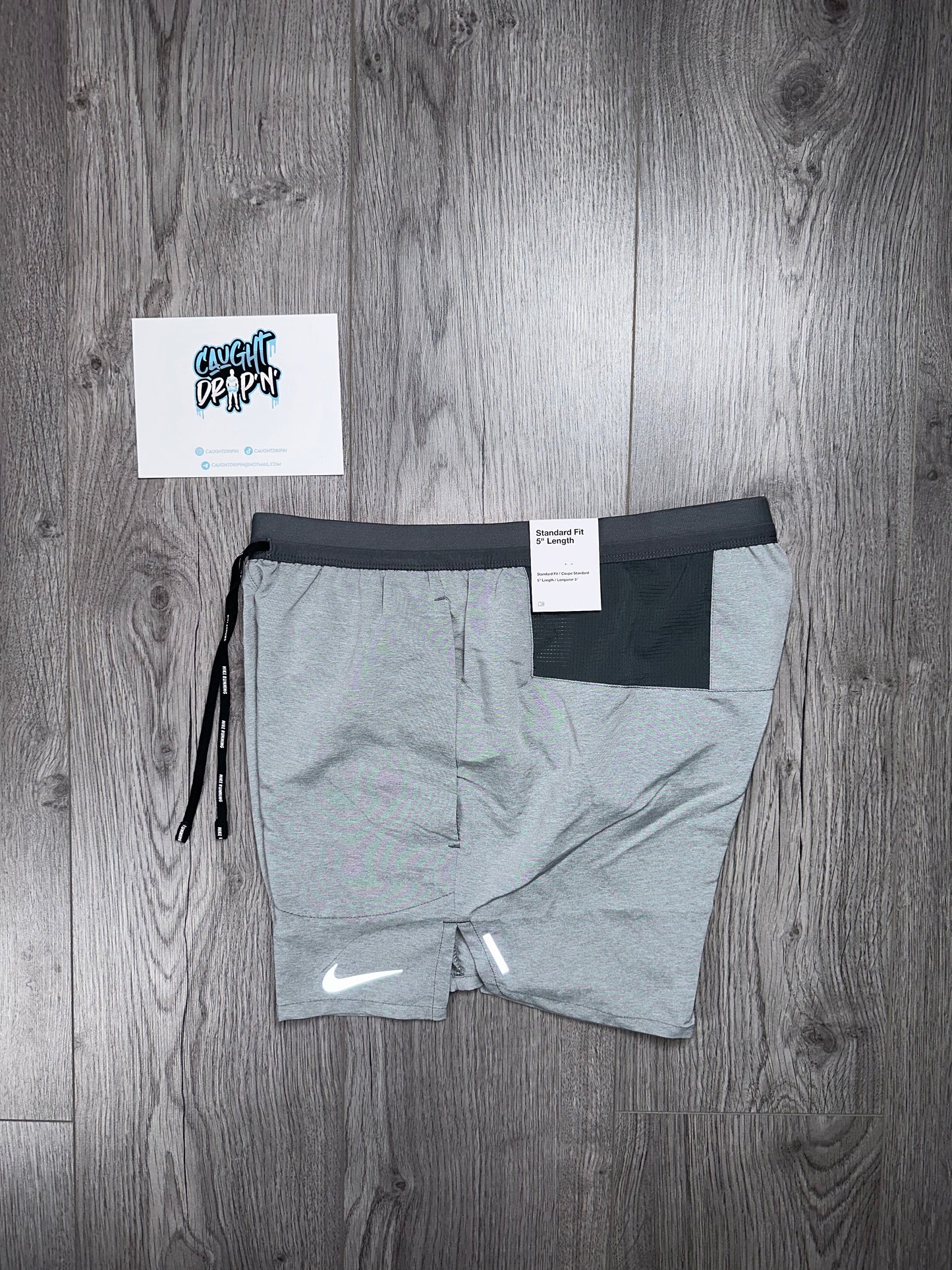 Nike Stride 5” Grey Shorts Only