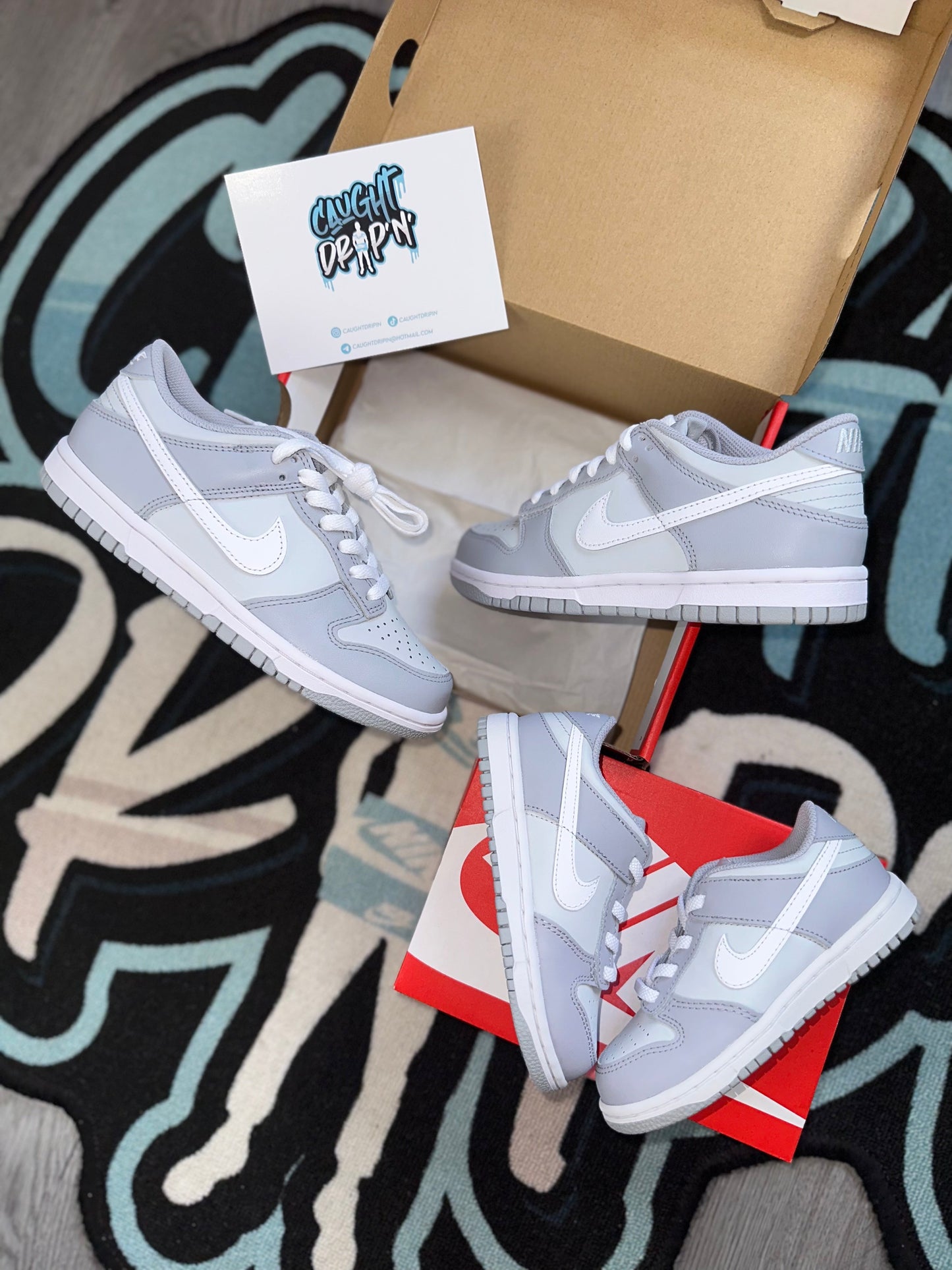 Nike Dunk Low Two Tone Grey GS