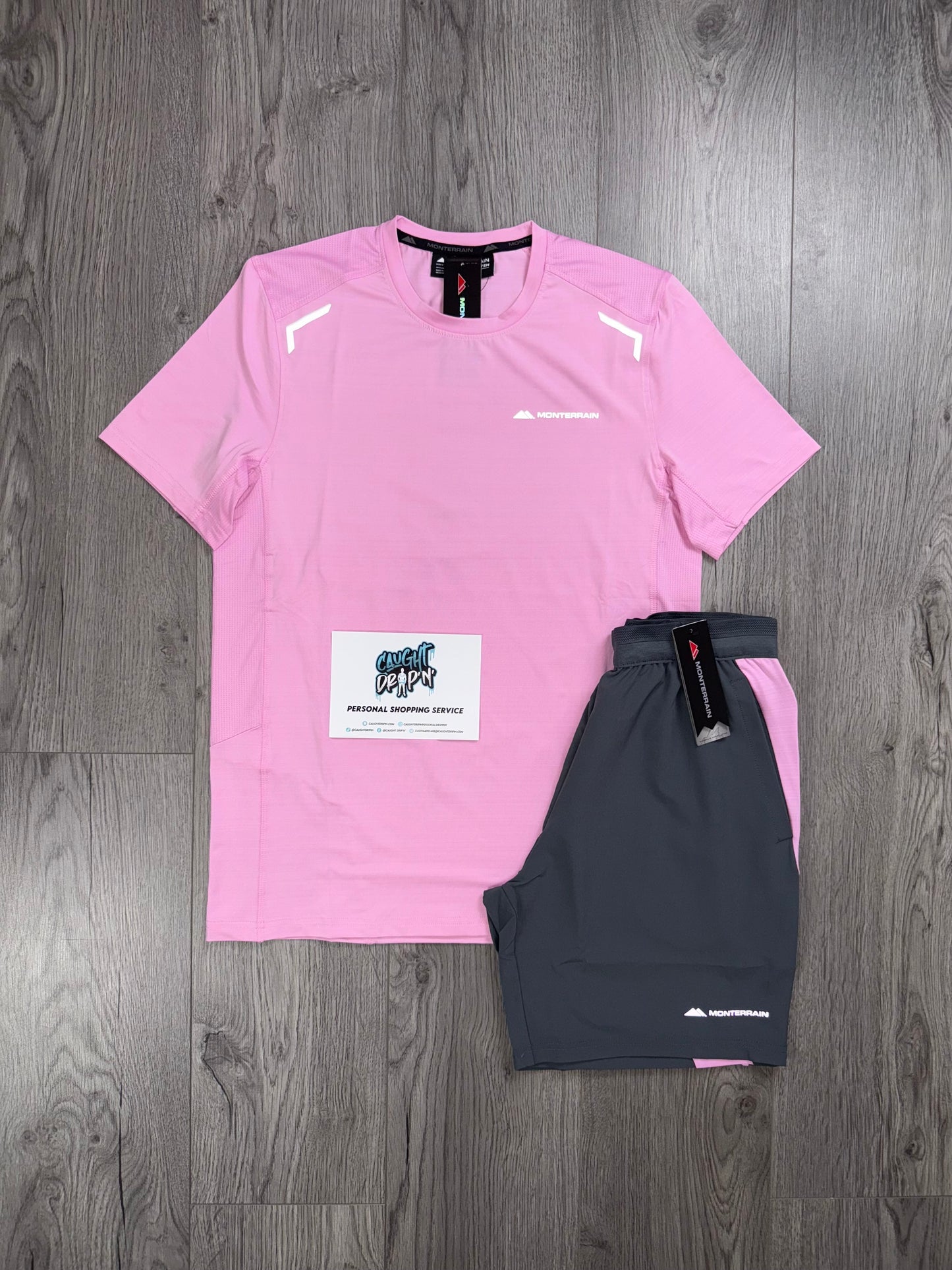 Monterrain 3.0 Running Set Iron Grey | Pink Foam