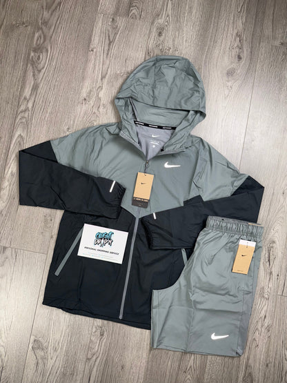 Nike Windrunner Smoke Grey | Black Set