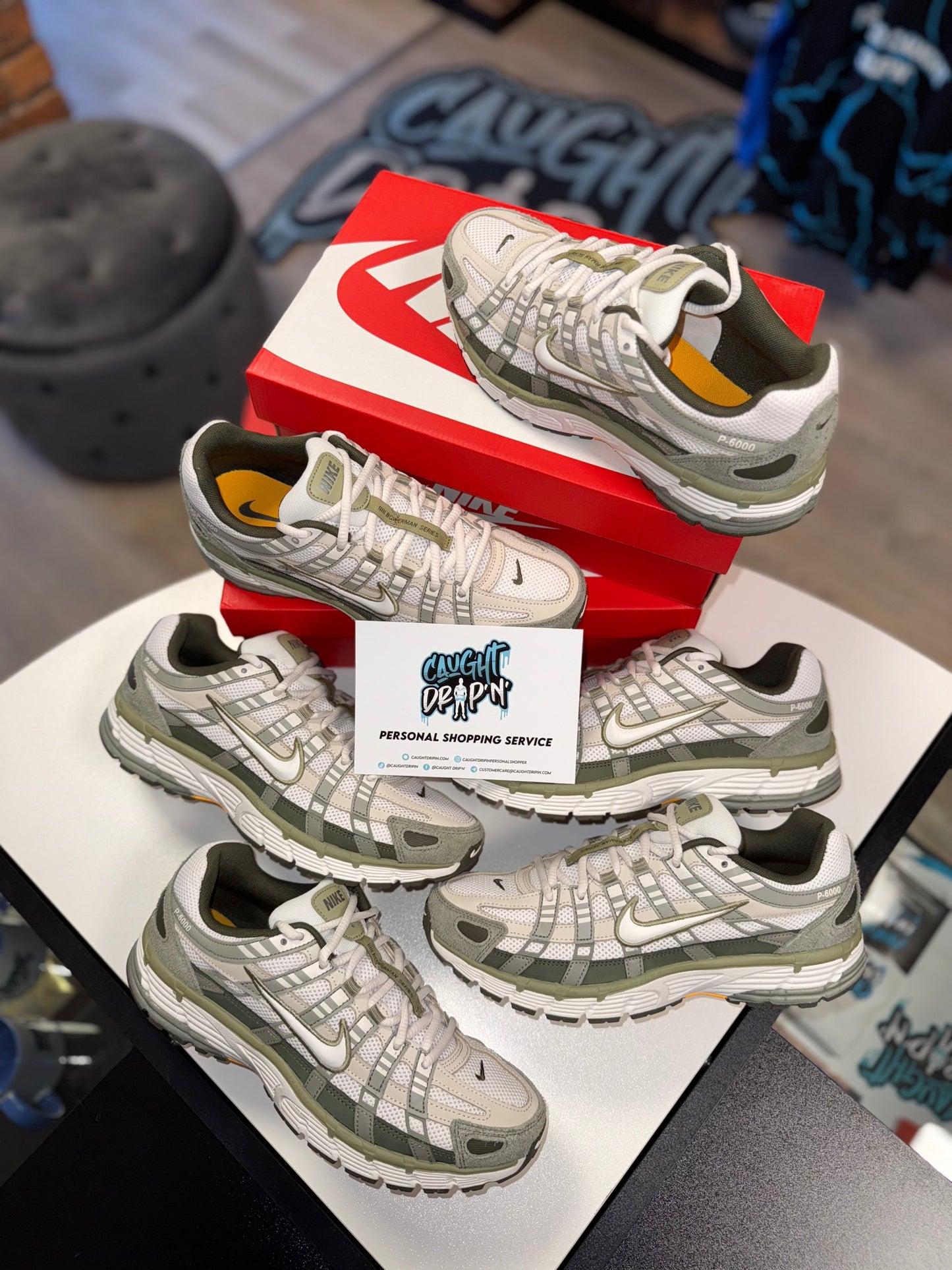 Nike P-6000 Light Army, Khaki Green 2025