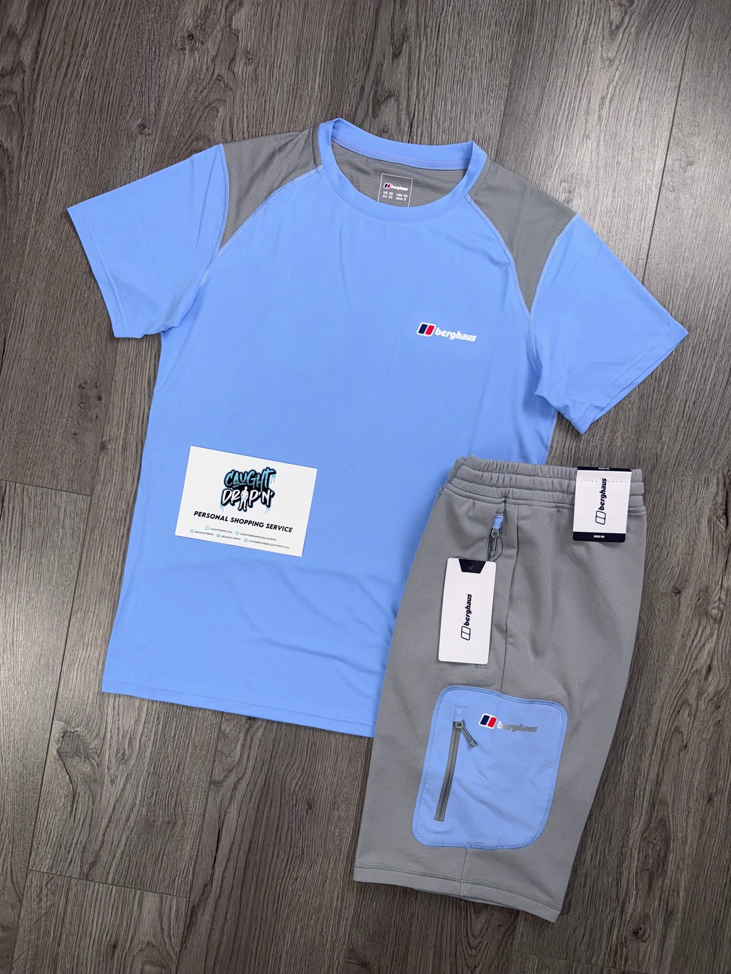 Berghaus 3.0 Tech Set Baby Blue | Light Grey