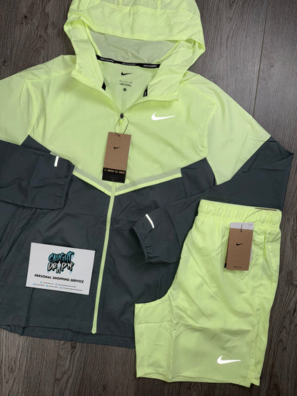 Nike Windrunner Barely Volt | Smoke Grey Set