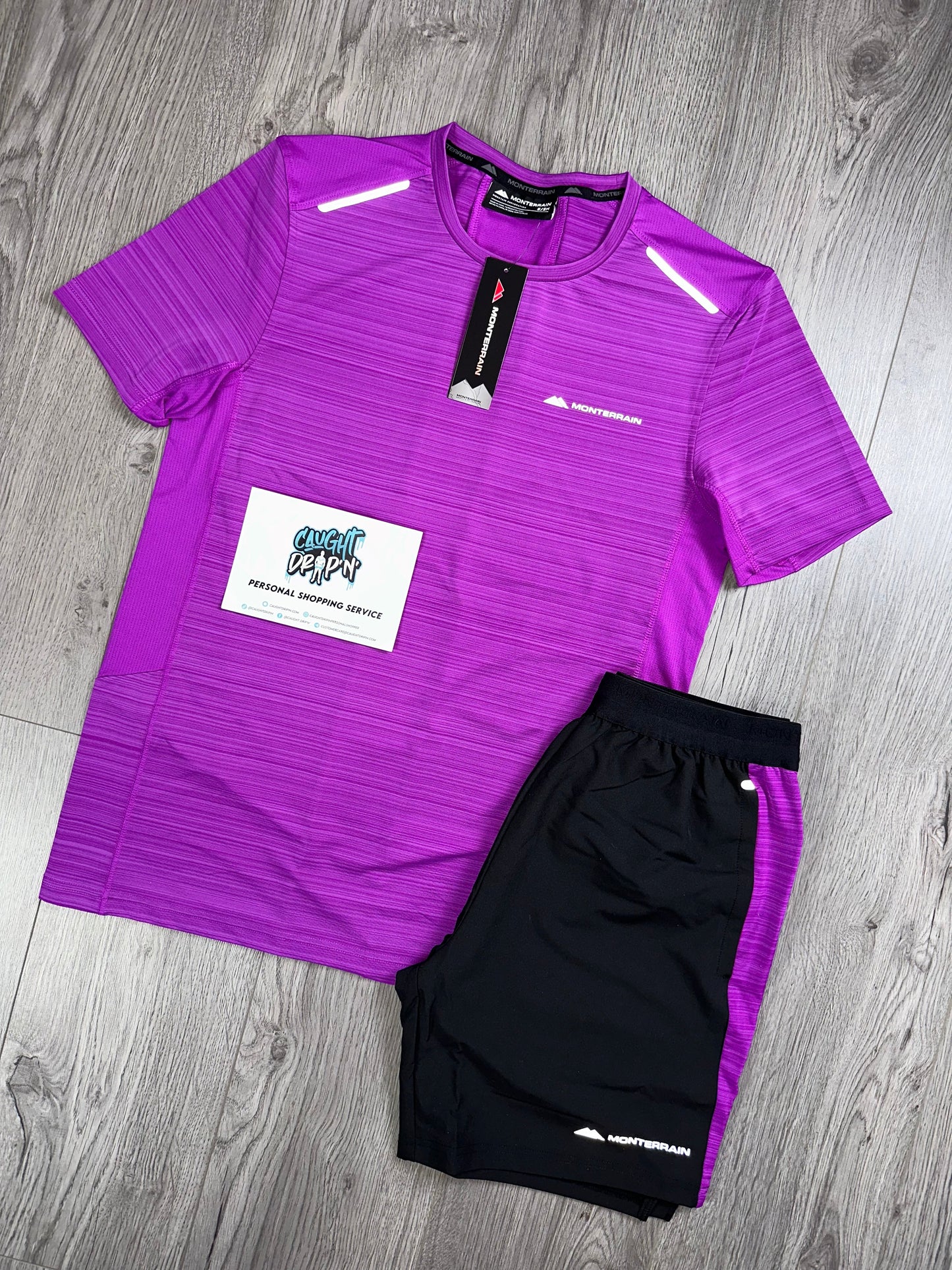 Monterrain 2.0 Running Set Purple | Black