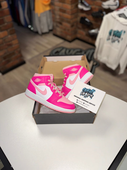 Jordan 1 Mid Fierce Pink 2023