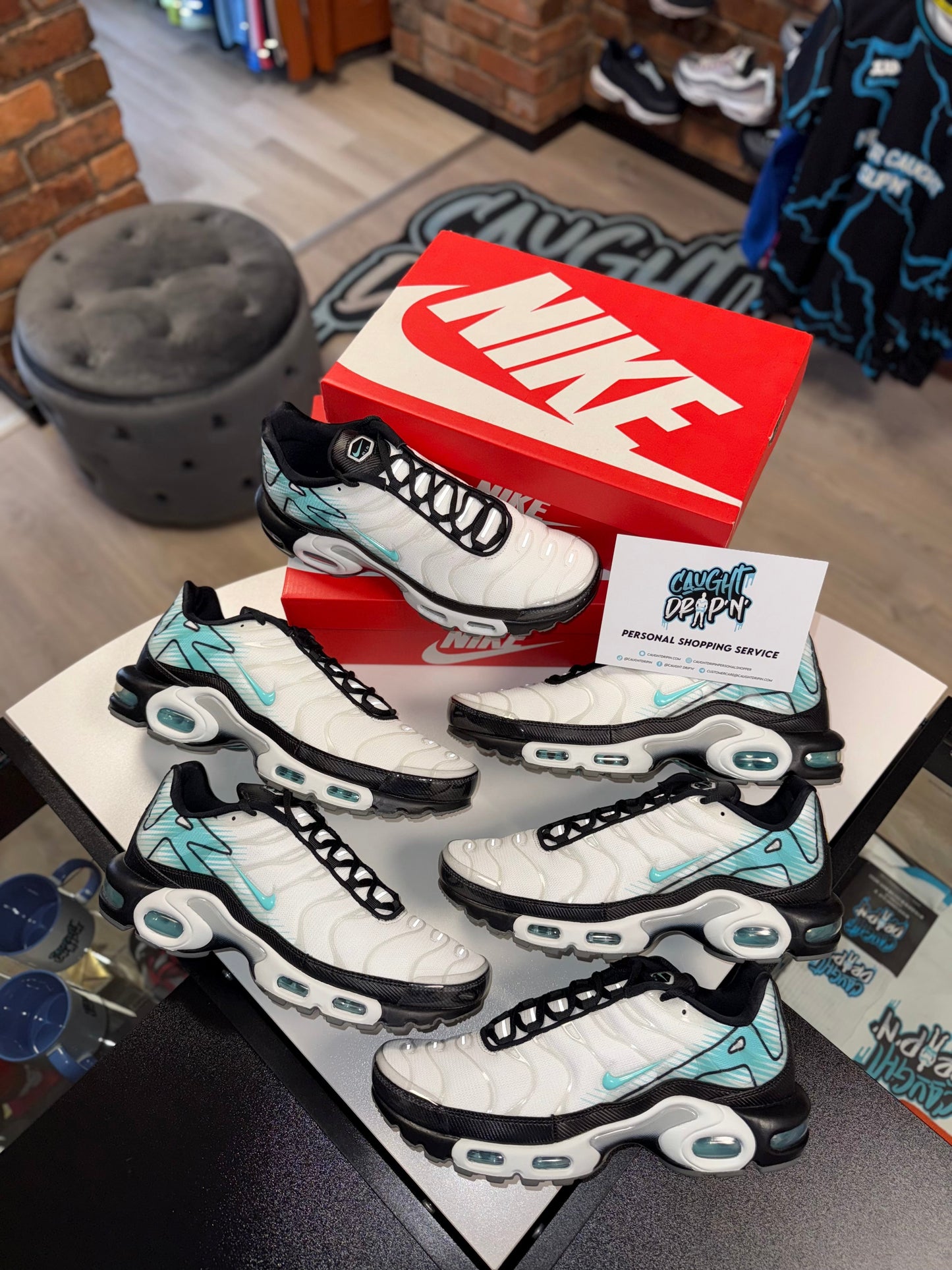 Nike Air Max Plus TN Mercurial White | Turquoise 2024