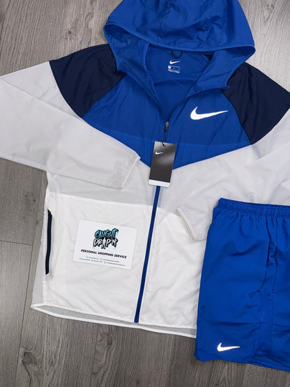 Nike Old Season UV Windrunner White | Royal Blue Set (2016 Exclusive)