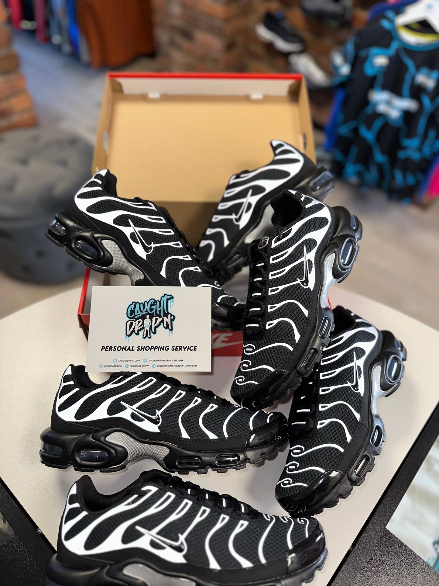 Nike Air Max Plus TN Premium Black | Reflective Silver 2024