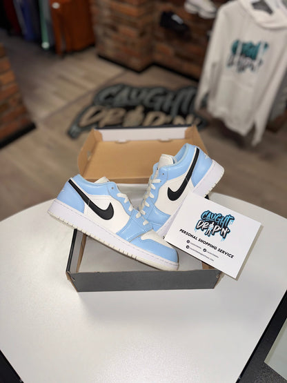 Jordan 1 Low Ice Blue GS