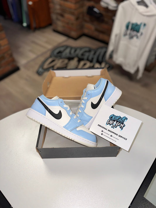 Jordan 1 Low Ice Blue GS