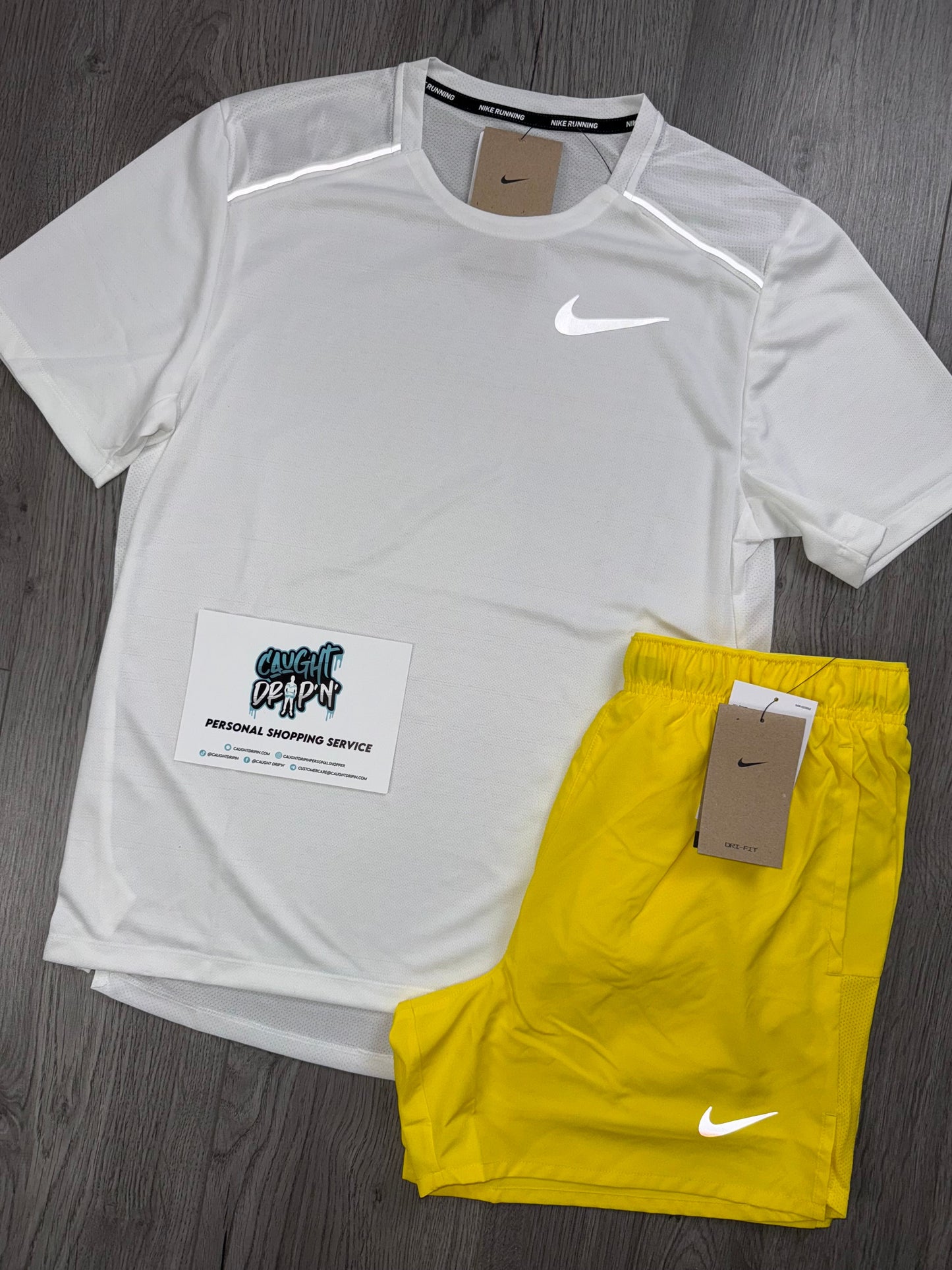 Nike OG White Miler | Lightening Yellow Set