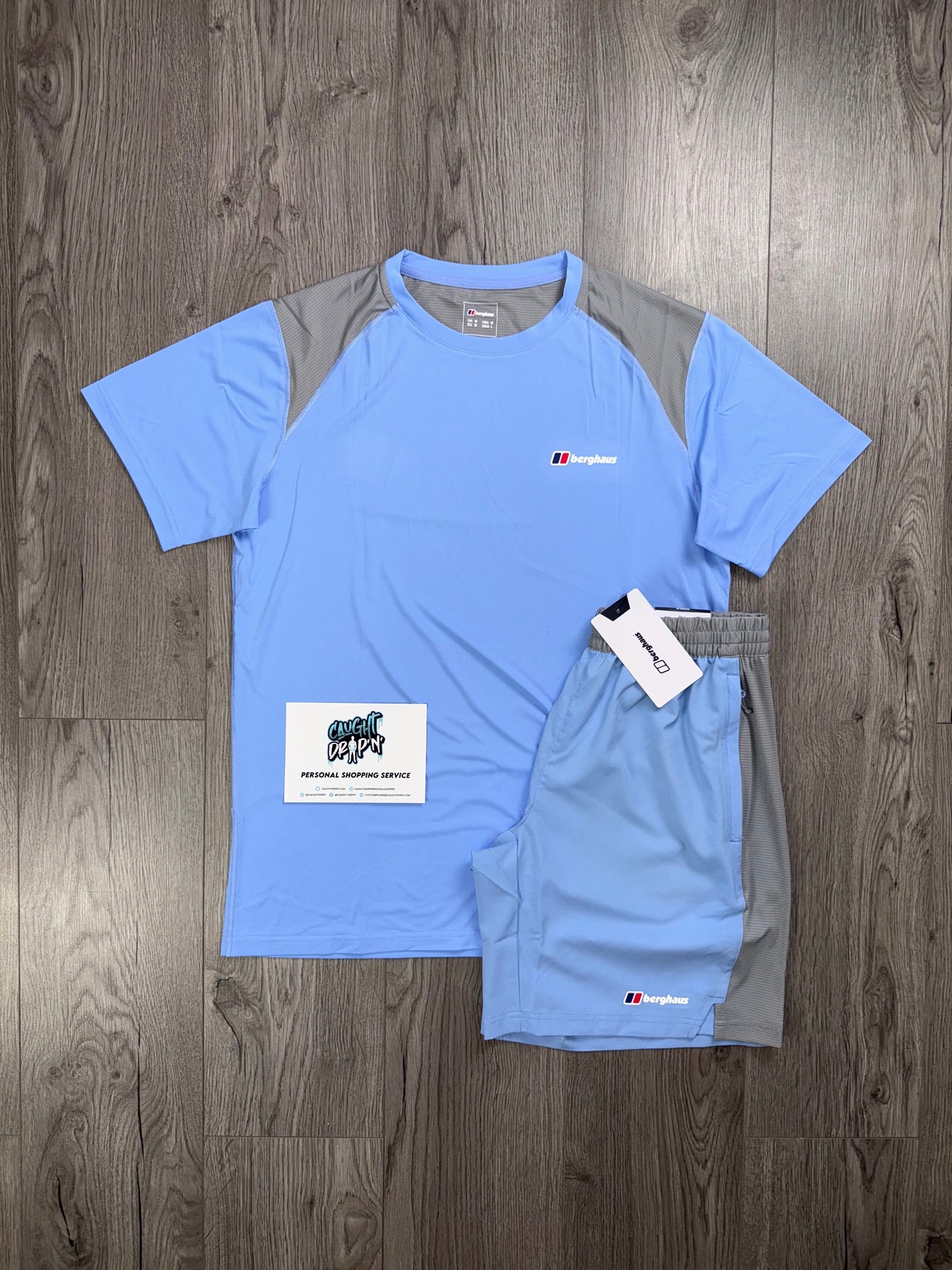 Berghaus 3.0 Tech Set Baby Blue | Iron Grey