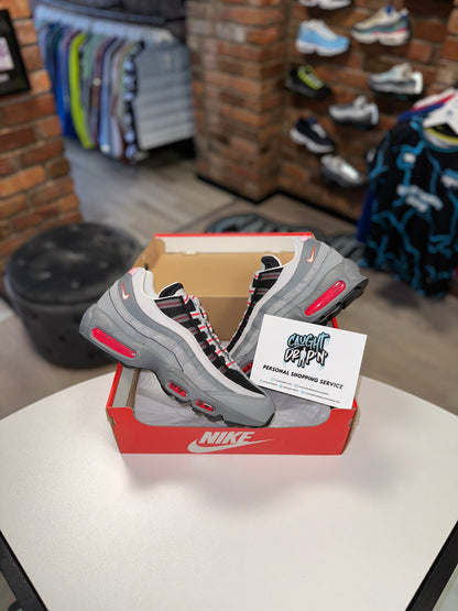 Nike Air Max 95’s Essential Grey | Track Red 2022