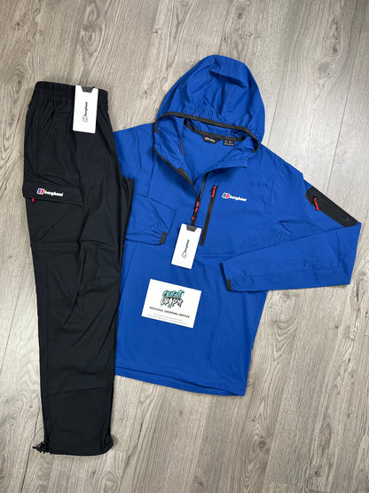 Berghaus Old Season Theran Half Zip Tracksuit Blue | Black