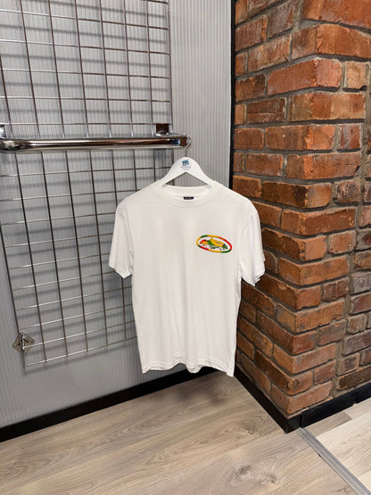 Corteiz OG Islands White Tee, Multicolour Logo