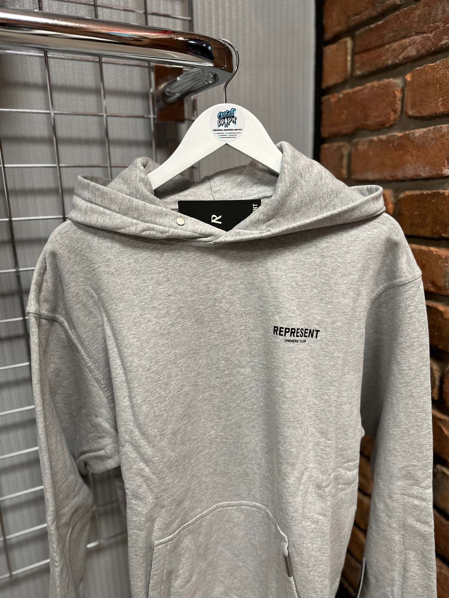 Represent Owners Club Ash Grey Hoodie