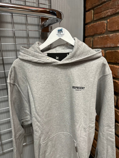 Represent Owners Club Ash Grey Hoodie