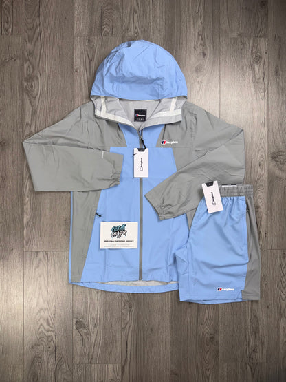 Berghaus Light Windrunner Set Baby Blue | Iron Grey