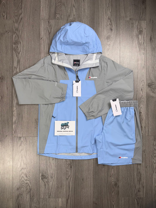 Berghaus Light Windrunner Set Baby Blue | Iron Grey