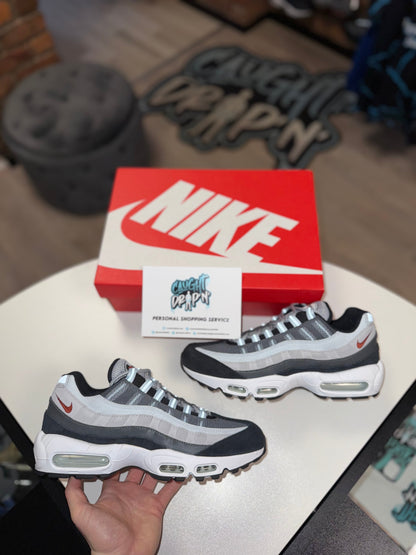 Nike Air Max 95’s Wolf Grey, Rugged Orange 2023