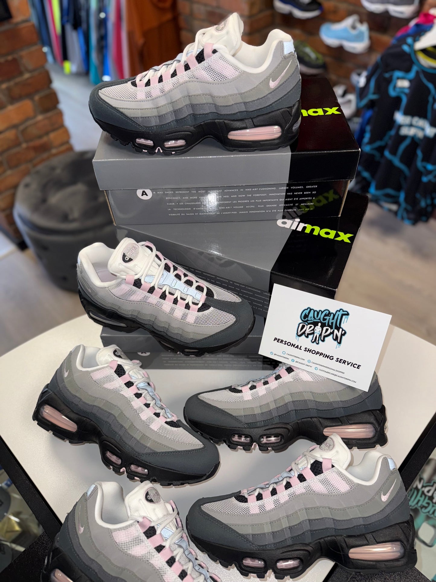 Nike Air Max 95’s OG Pink Foam 2025 Big Bubble