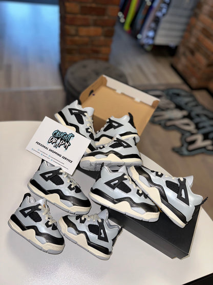 Jordan 4 Retro Toddler Baby Blue, Black 2024