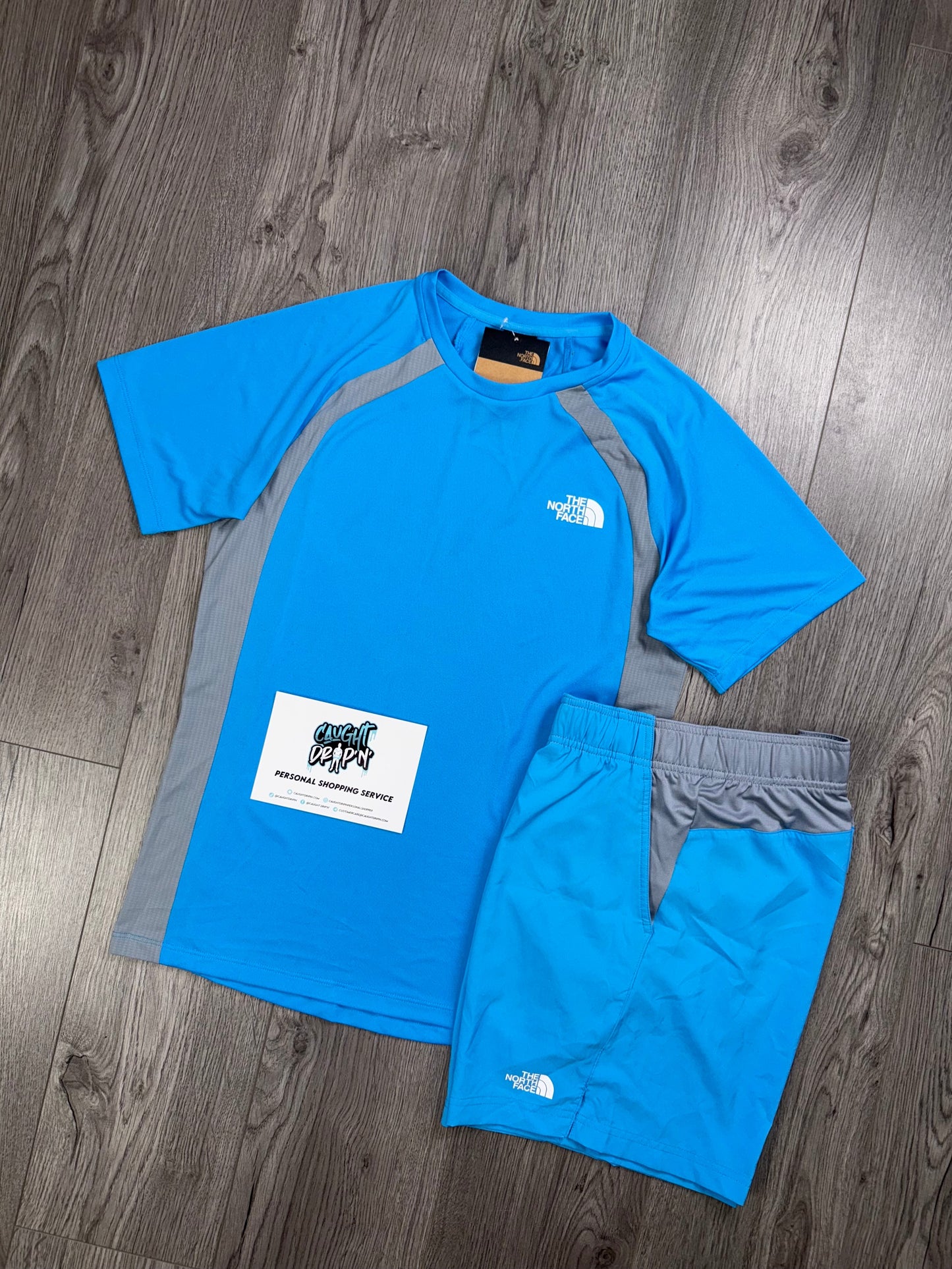 The Northface Performance Set Blue | Grey